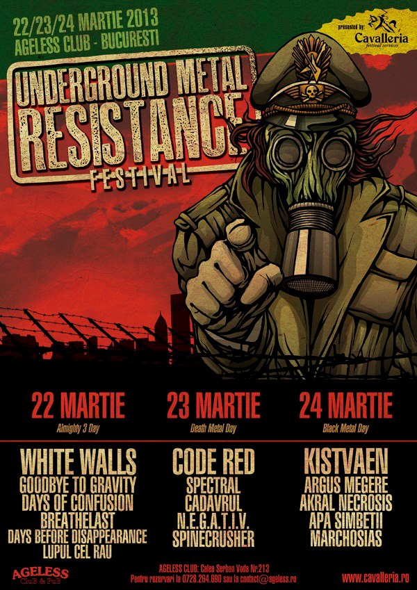 Underground Metal Resistance revine in format de festival!